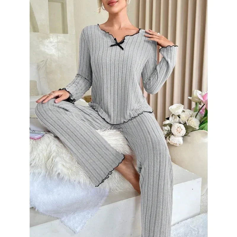 Dames pyjama Wibra met geruite print