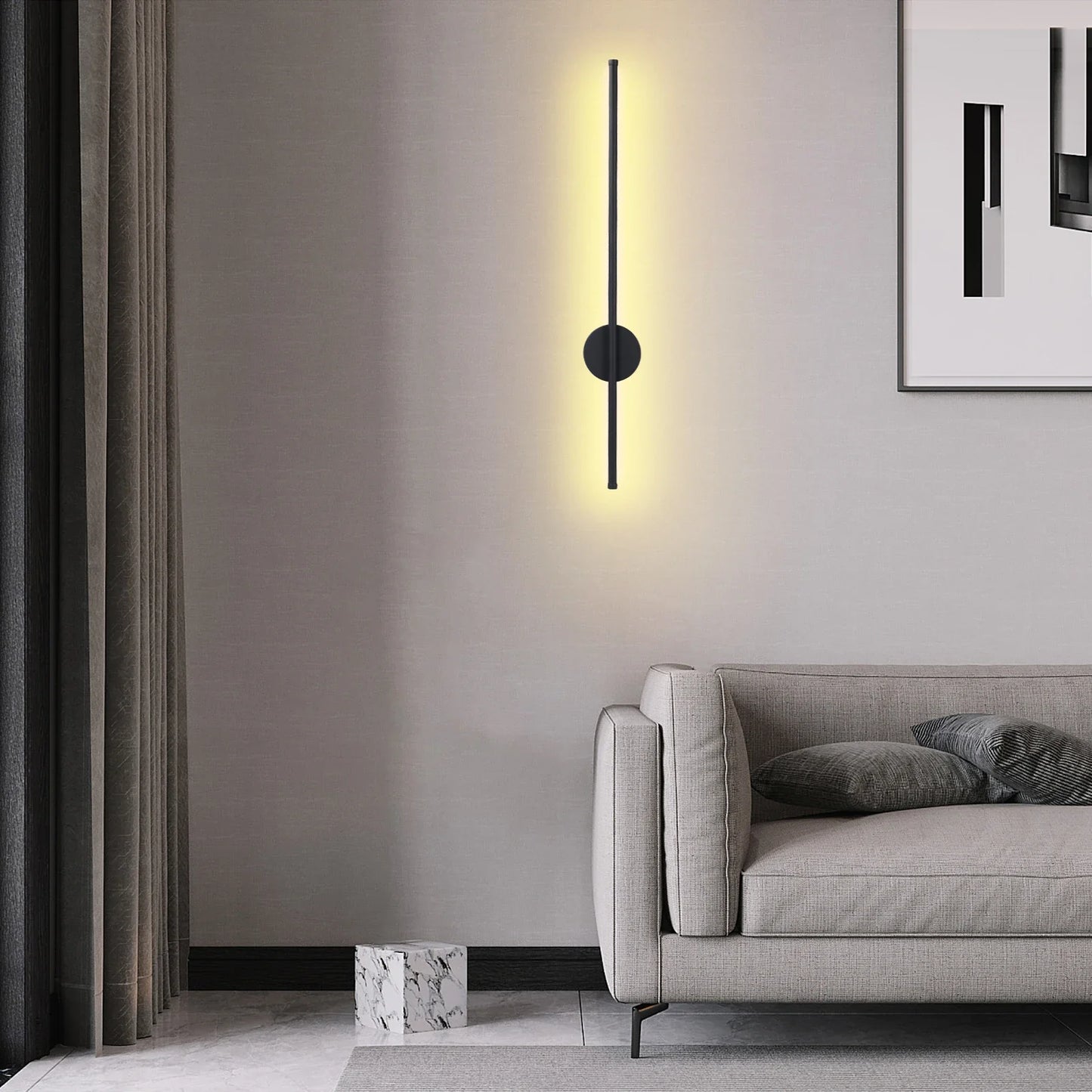 Multifunctionele wandlamp met batterijen – Voor diverse ruimtes