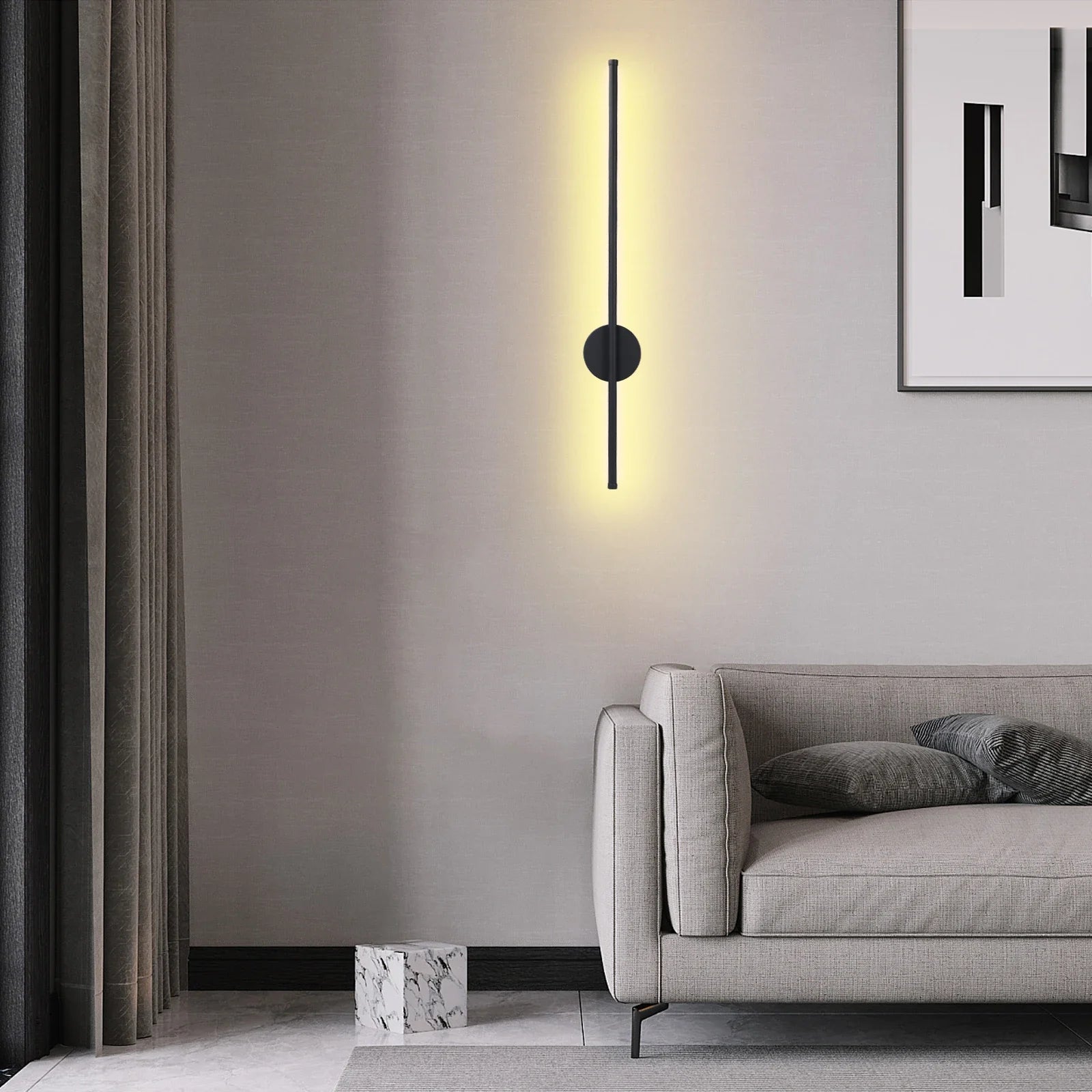 Multifunctionele wandlamp met batterijen – Voor diverse ruimtes