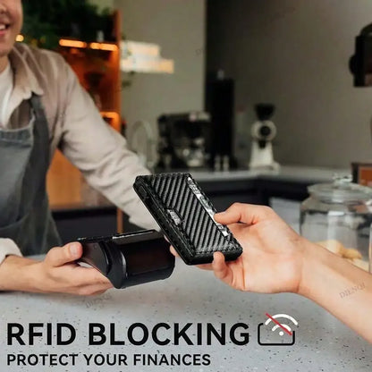 Metalen kaarthouder met RFID-blokkering – Veilig onderweg
