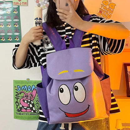 Zebra schooltas met dierenprint voor meisjes – Hip en leuk