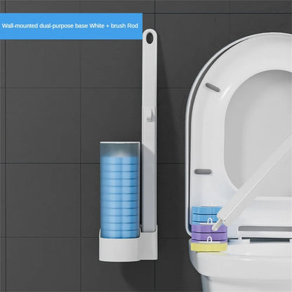 Toiletborstel met open designhouder – Makkelijk schoon te houden
