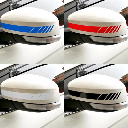 Auto stickers - Kleurrijke spiegeldesigns voor een unieke uitstraling