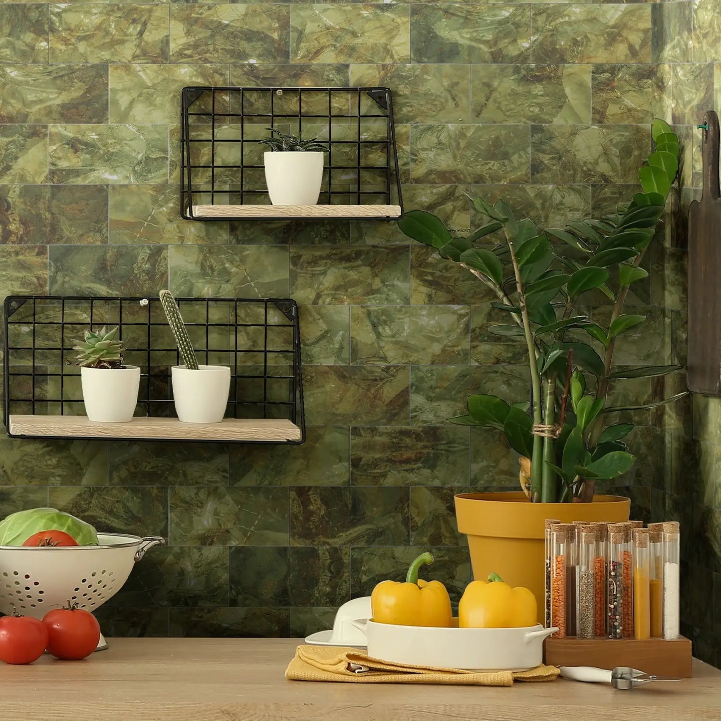 Glanzende mozaiek wandtegels – Reflecterend en chic