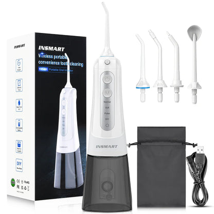 Tandsteen Verwijderaar - INS SMART Draagbare Waterflosser voor Perfecte Mondhygiëne