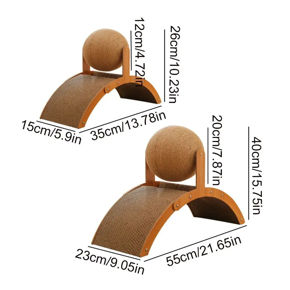 Design kattenpaal met zachte bekleding – Elegant comfort