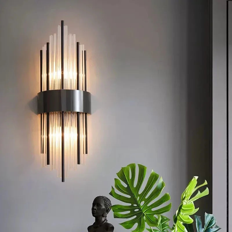 Wandlamp batterijen met vintage filament – Klassieke stijl