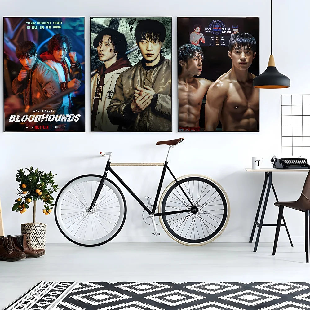 Fotoposter van landschappen of steden