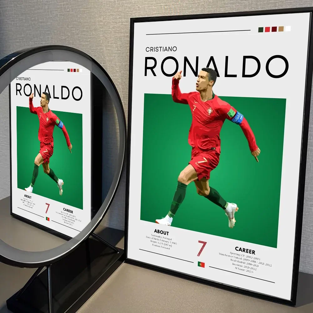 Poster met lijnen en vlakken in modern design