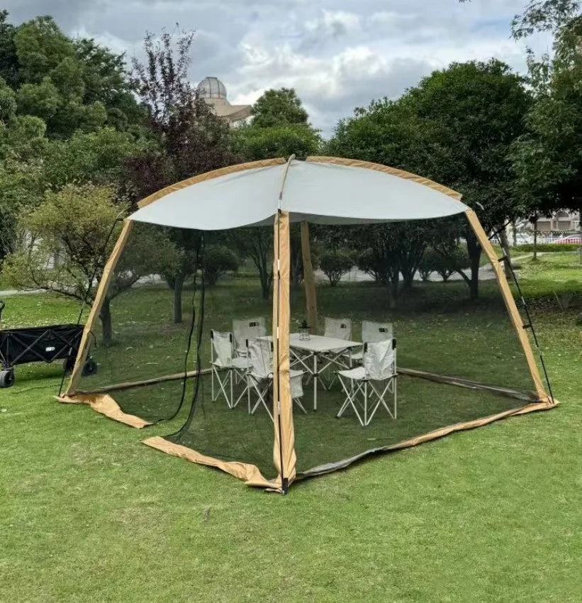 Kampeertent met opbergnetten – Alles binnen handbereik