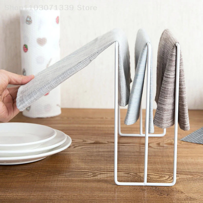 Badkamer handdoekenrek met glasplaat – Luxe en praktisch