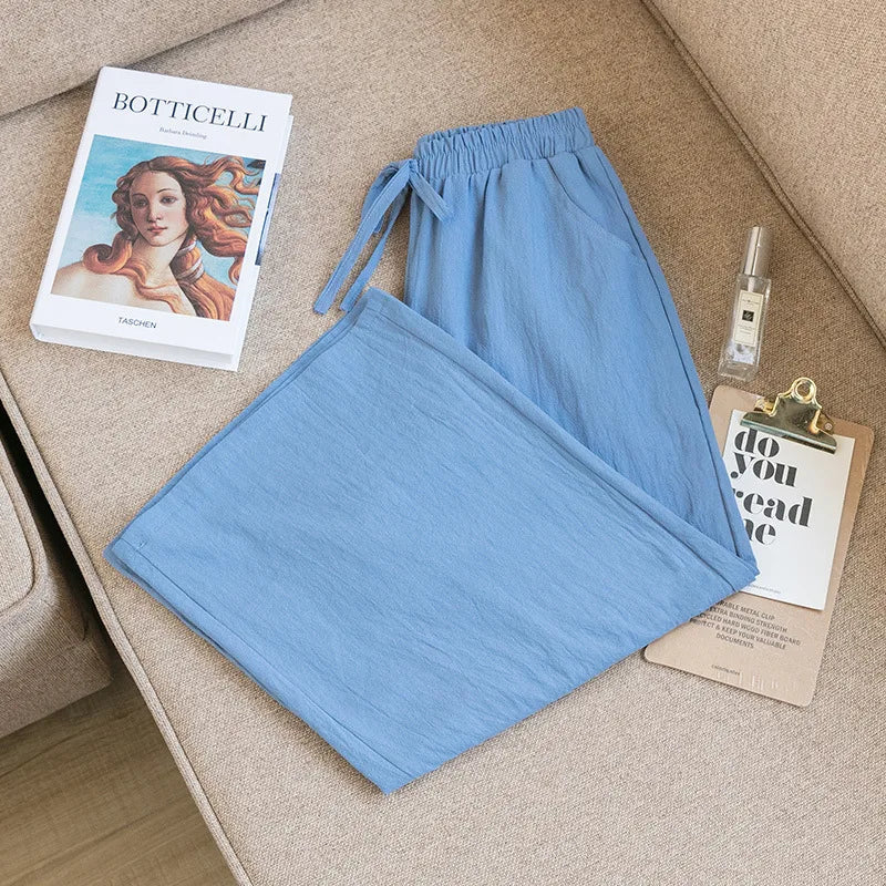 Zara linnen broek met hoge tailleband – Modern silhouet