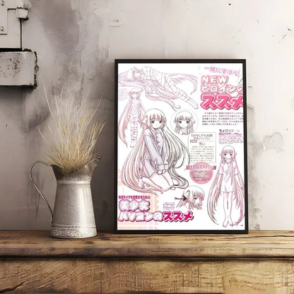 Posters voor rustige slaapkamerstijl