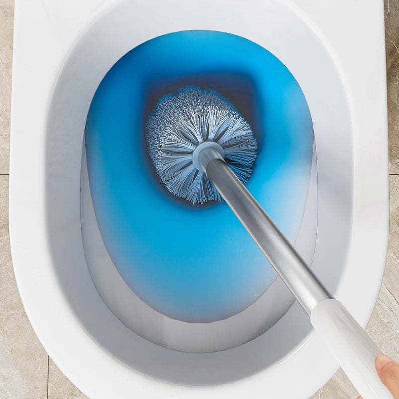 Toilet borstel in keramische houder – Elegant en stevig