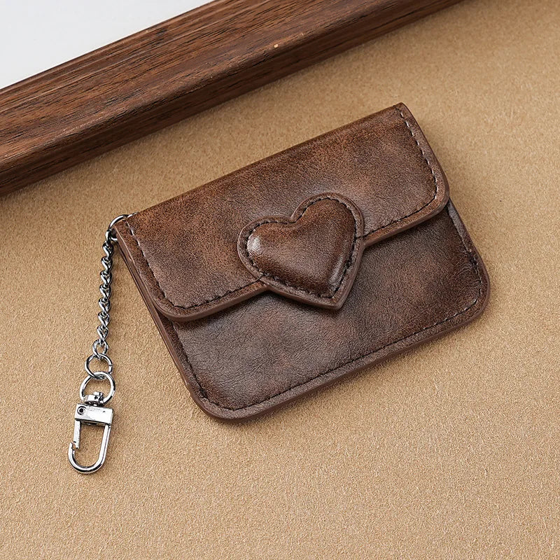 Portemonnee heren leer met contrasterende stiksels – Stoere look