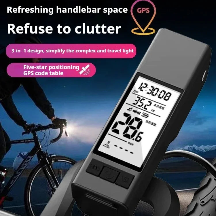 Fietslamp met waterafstotende behuizing