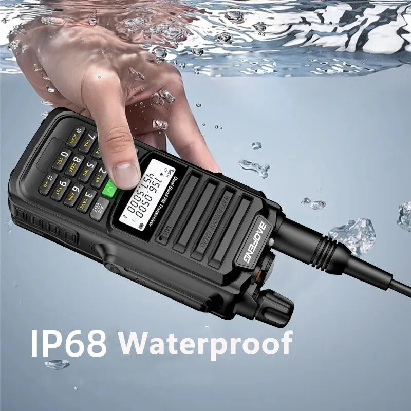 Alecto walkie talkie met lange batterijduur