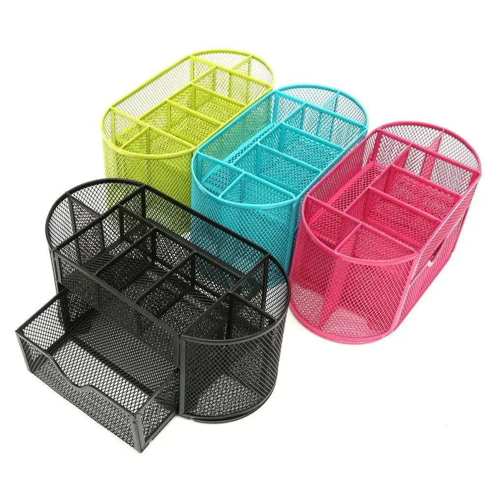 Metalen desk organizer met antislip bodem