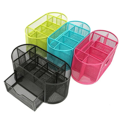 Metalen desk organizer met antislip bodem