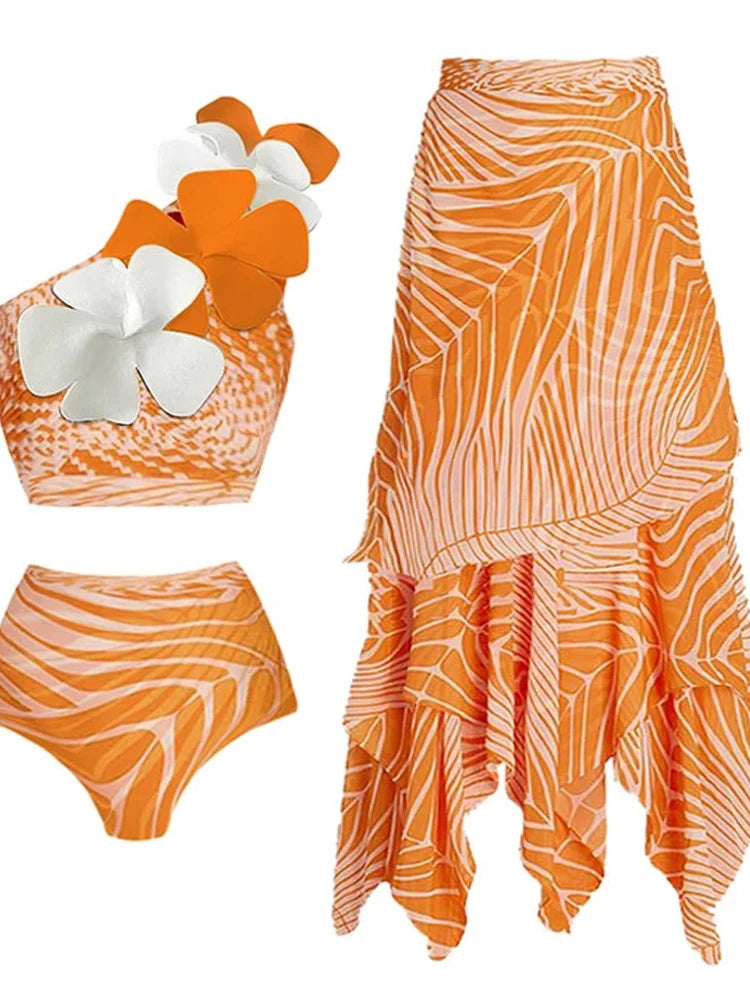 Zwemjurk met kleine roesjes – Speels en charmant