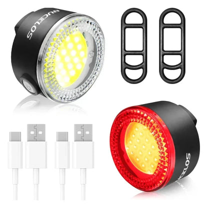 Fietslamp met lichtsensor en automatische activatie