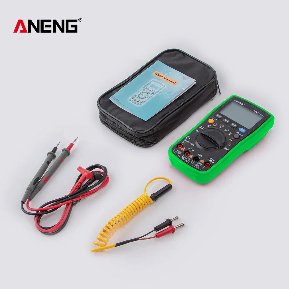 Multimeter met duurzame meetsnoeren