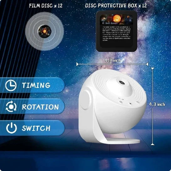 Multicolor projector sterrenhemel lamp