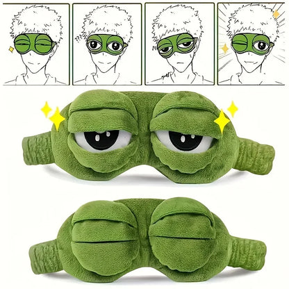 Slaapmasker met zachte fleece binnenzijde