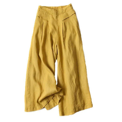 Zara linnen broek dames met print – Voor een zomerse look