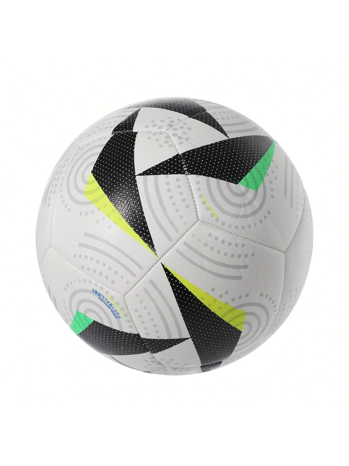 Voetbal met opvallend design voor zichtbaarheid
