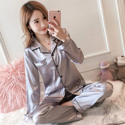 Dames pyjama winter met zachte binnenvoering