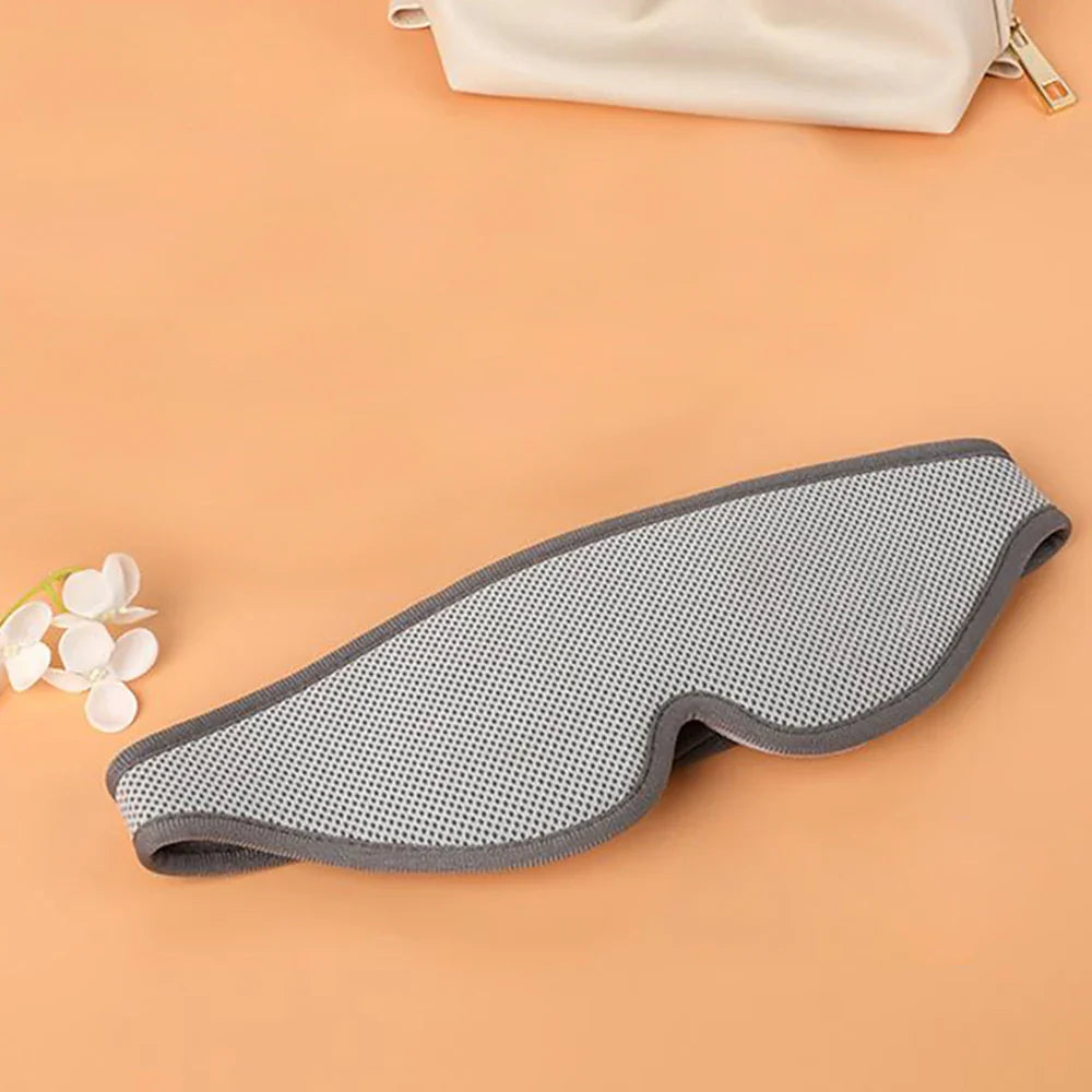 Slaapmasker met 3D-vorm voor drukvrije ogen