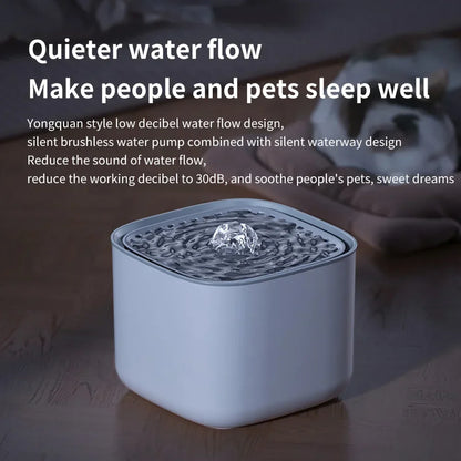 Katten waterfontein met stromend water – Aantrekkelijk voor katten