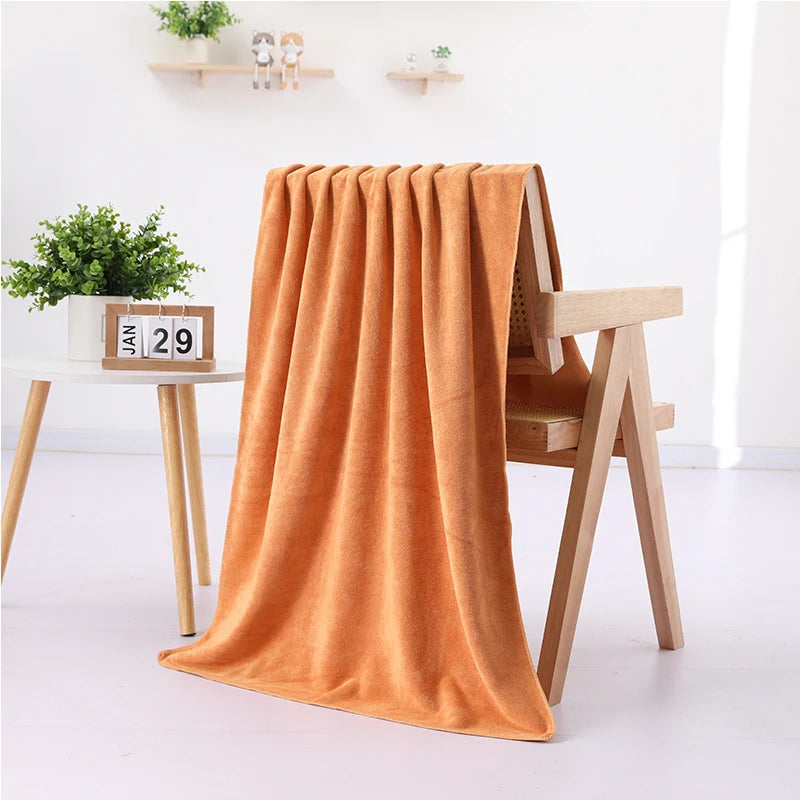 Badhanddoek met geweven rand – Luxe afwerking