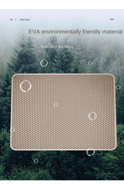 Kattenpaal met houten panelen – Rustieke look