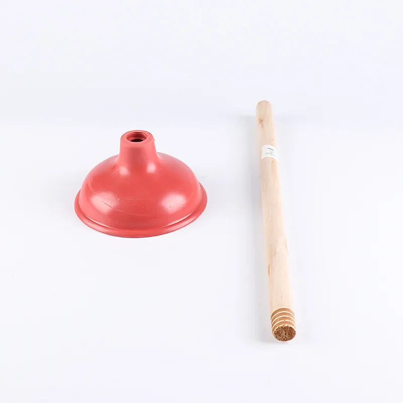 Zwarte siliconen toilet ontstopper – Modern en stijlvol