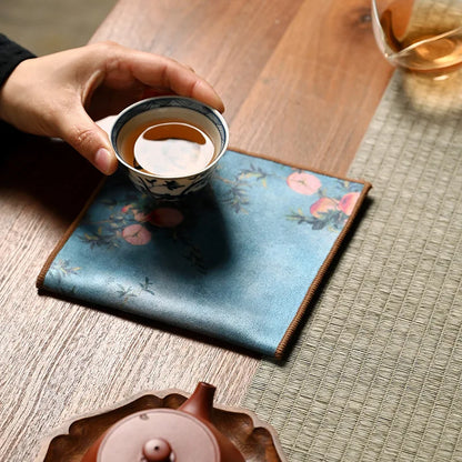 Koperen thee accessoires voor elegante uitstraling