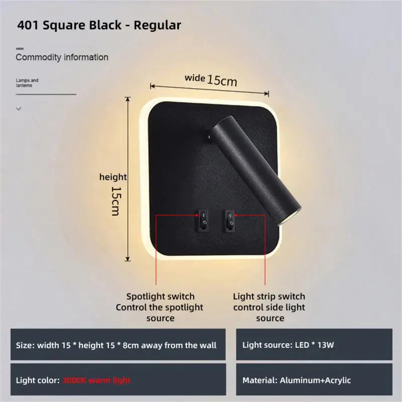 Wandlamp met LED en batterijen – Energiezuinig en helder