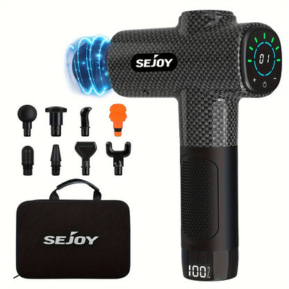 Massage gun met ergonomisch handvat – Comfortabel in gebruik