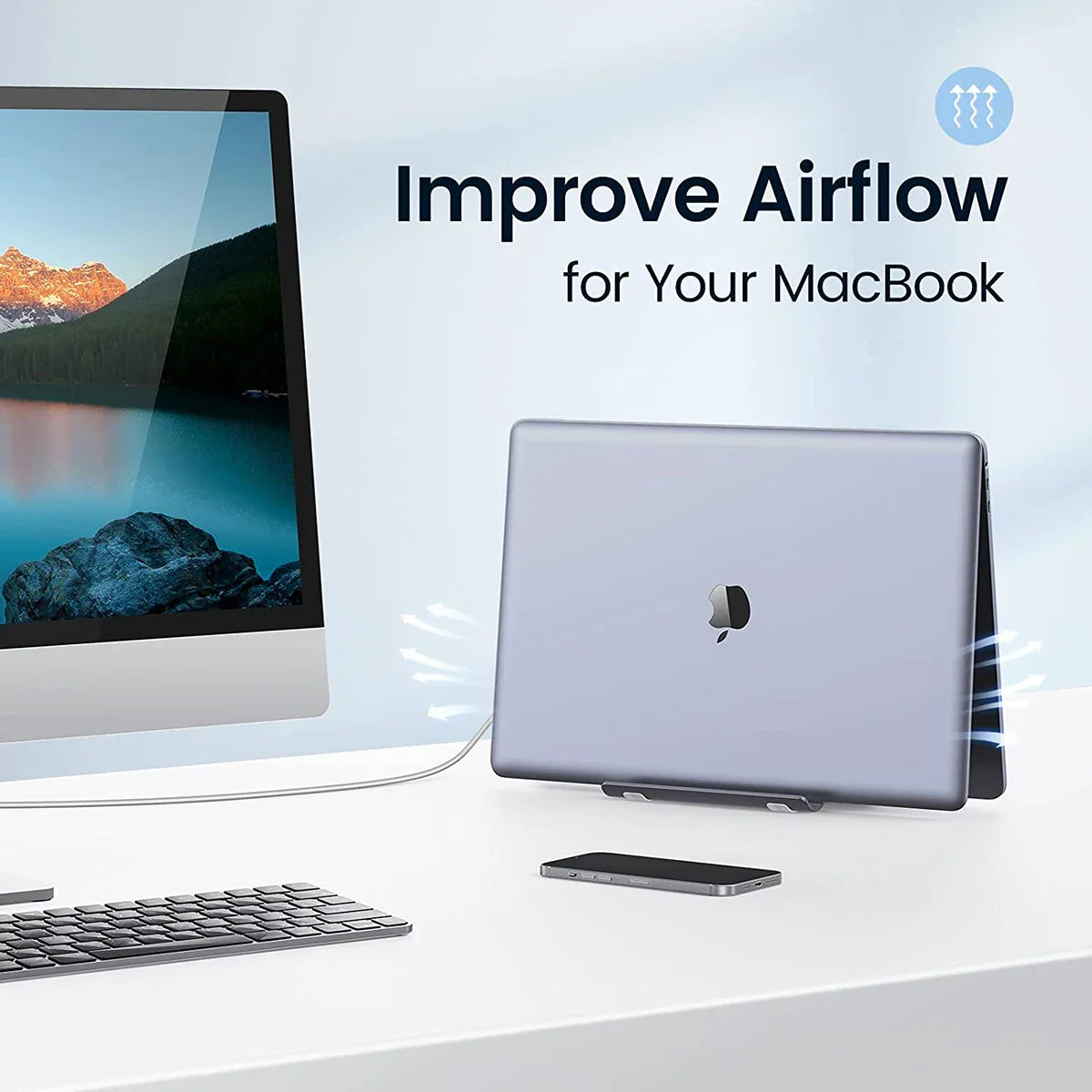 Laptopstandaard IKEA voor modern interieur