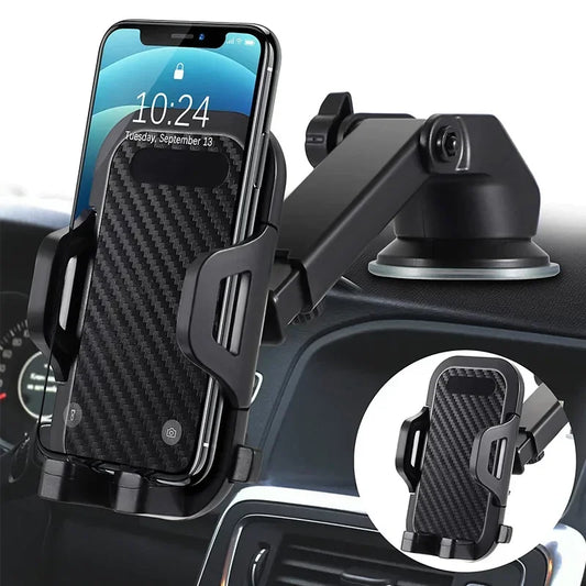 Telefoonhouder auto met snelkoppeling – Eén klik bevestiging