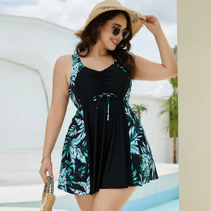 Zwemjurk met overslag – Elegant en flatterend