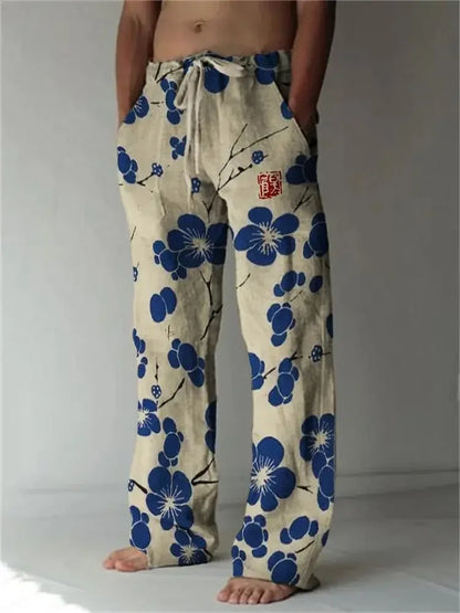 Linnen broek heren voor stranddagen – Comfort en stijl