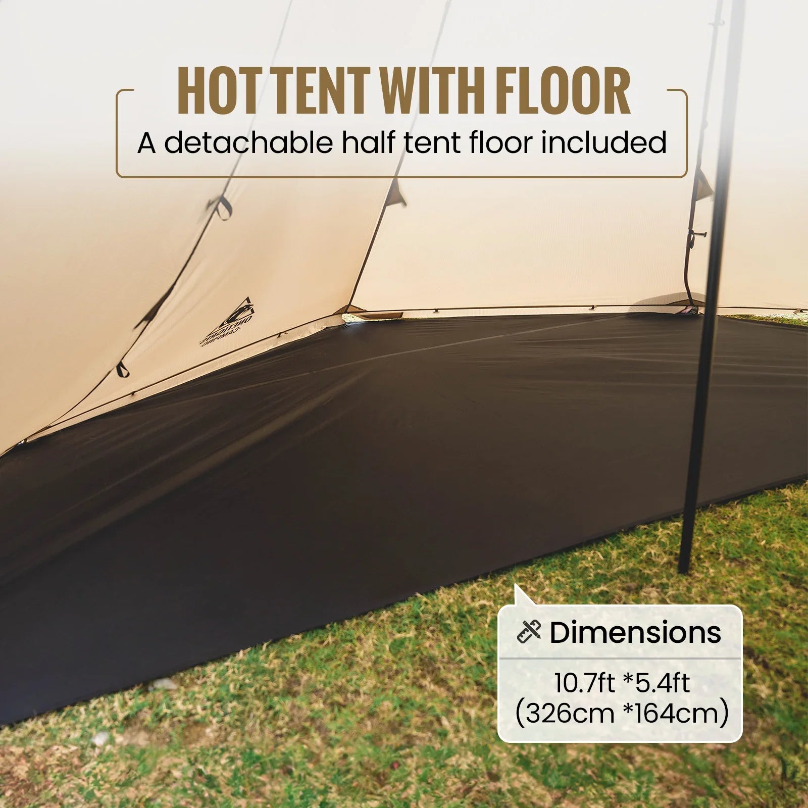 Action camping tent in draagtas – Makkelijk mee te nemen