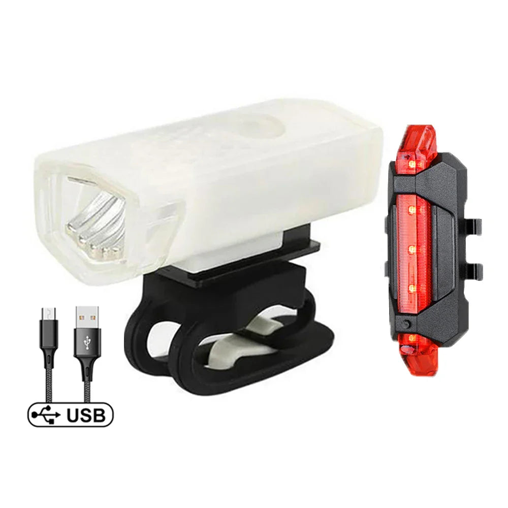 LED fietslamp met universele montageclip