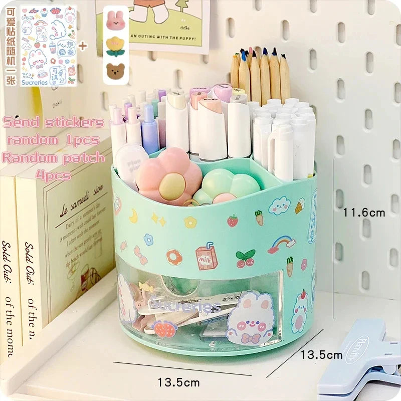 Draadloze oplader met geïntegreerde desk organizer