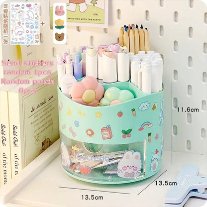 Draadloze oplader met geïntegreerde desk organizer