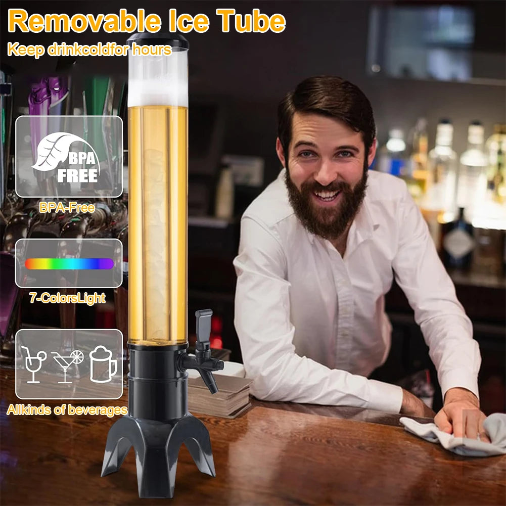 Drankdispenser met ijskompartiment – Houdt drank koud