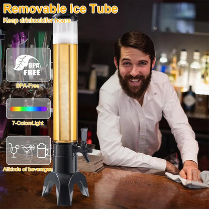 Drankdispenser met ijskompartiment – Houdt drank koud