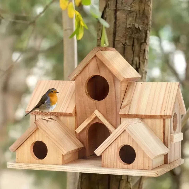 Welkoop vogelhuisje eikenhout – Natuur in je tuin